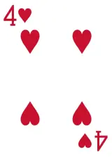 Four of Hearts