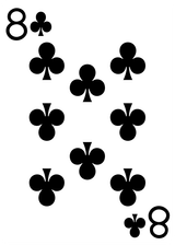 8♣